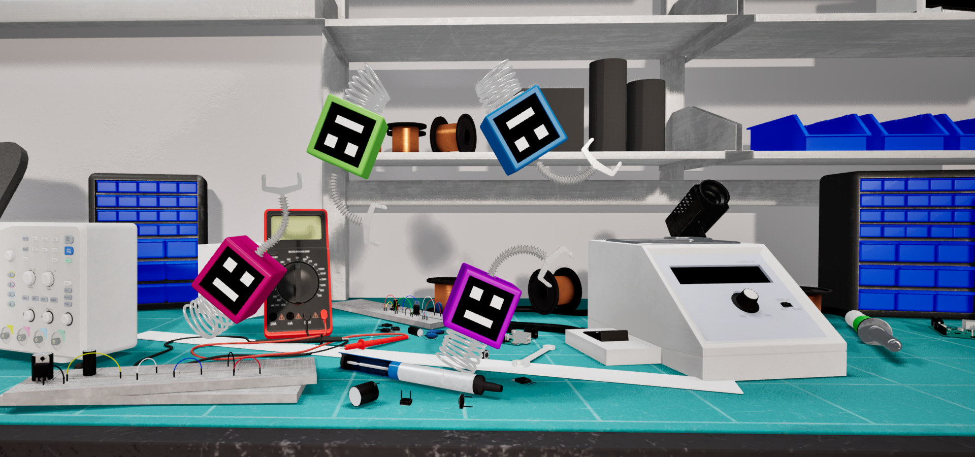 Fun physics-based coop platforming game